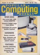 Popular Computing Weekly Vol 6 No 32 - 14-20 August 1987