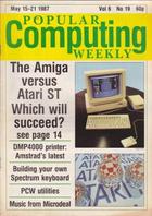 Popular Computing Weekly Vol 6 No 19 - 15-21 May 1987