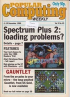 Popular Computing Weekly Vol 5 No 49 - 4-10 December 1986