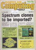 Popular Computing Weekly Vol 5 No 21 - 22-28 May 1986