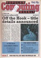 Popular Computing Weekly Vol 5 No 10 - 6-12 March 1986