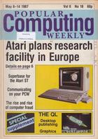 Popular Computing Weekly Vol 6 No 18 - 8-14 May 1987