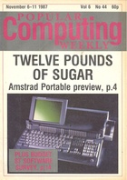 Popular Computing Weekly Vol 6 No 44 - 6-12 November 1987