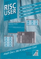 Risc User - Volume 5 Issue 5 - April 1992