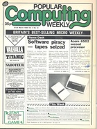 Popular Computing Weekly Vol 3 No 12 - 22-28 March 1984