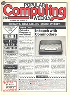 Popular Computing Weekly Vol 3 No 15 - 12-18 April 1984  