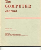 The Computer Journal October 1963