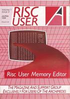 Risc User - Volume 1 Issue 3 - Jan/Feb 1988