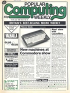 Popular Computing Weekly Vol 3 No 24 - 14-20 June 1984