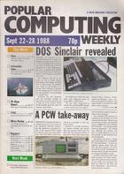 Popular Computing Weekly - 22-28 September 1988