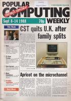 Popular Computing Weekly - 8-14 September 1988