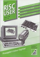 Risc User - Volume 3  Issue 4 - March 1990