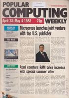 Popular Computing Weekly - 28 April - 4 May 1988