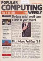 Popular Computing Weekly - 4-10 August 1988