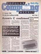 Popular Computing Weekly Vol 4 No 01 - 3-9 January 1985