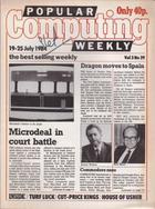 Popular Computing Weekly Vol 3 No 29 - 19-25 July 1984