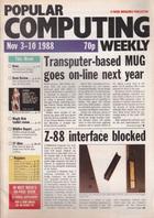 Popular Computing Weekly - 3-10 November 1988