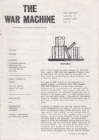 The War Machine Issue No. 13 - November 1982