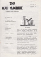 The War Machine Issue No. 11 - September 1982