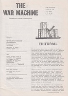 The War Machine Issue No. 21 - July 1983