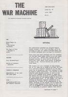 The War Machine Issue No. 18 - April 1983