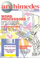 Acorn Archimedes World - September 1992