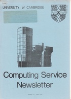 University of Cambridge Computing Service June 1982 Newsletter 95