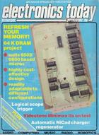 Electronics Today International - September 1983