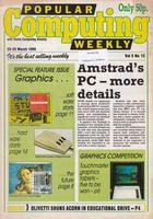 Popular Computing Weekly Vol 5 No 12 - 20-26  March 1986