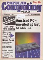 Popular Computing Weekly Vol 5 No 36 - 4-10 September 1986