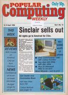 Popular Computing Weekly Vol 5 No 15 - 10-16 Aprill 1986