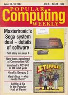 Popular Computing Weekly Vol 6 No 23 - 12-18 June 1987