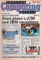 Popular Computing Weekly Vol 5 No 11 - 13-19 March 1986