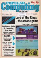 Popular Computing Weekly Vol 6 No 06 - 5-11 February 1987