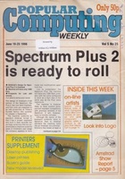 Popular Computing Weekly Vol 5 No 25 - 19-25 June 1986