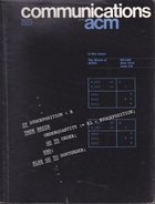 Communications of the ACM - May 1973