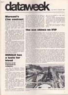 Dataweek - Vol 4 No 6  - 14 August 1968