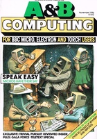 A & B Computing - November 1986