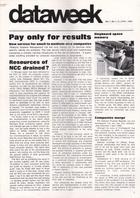 Dataweek - Vol 3 No 3  - 24 April 1968