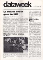 Dataweek - Vol 3 No 7  - 22 May 1968