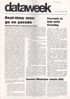 Dataweek - Vol 4 No 1  - 10 July 1968