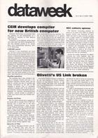 Dataweek - Vol 3 No 5  - 8 May 1968