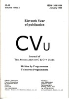 CVu Volume 10 Issue 2 - January 1998