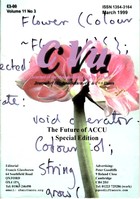 CVu Volume 11 Issue 3 - March 1999