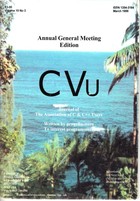 CVu Volume 10 Issue 3 - March 1998