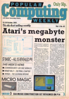 Popular Computing Weekly Vol 4 No 43 - 24-30 October 1985