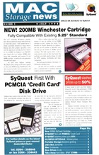 Mac Storage News - July 1994