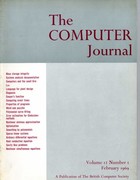 The Computer Journal February 1969