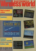 Electronics & Wireless World June 1984