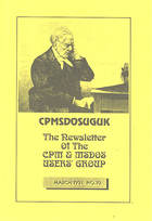 CPMSDOSUGUK Newsletter No 10 - March 1991